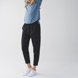 Lululemon Jet Crop Pinstripe Dress Pants